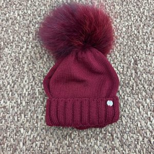 Cappellino bimbi lana pon pon Gio Higuamy