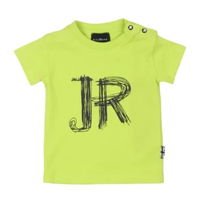 John Richmond T-shirt manica corta verde neonato