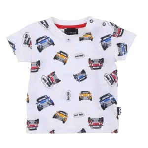 John Richmond T-shirt manica corta bianca neonato