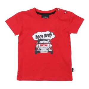 John Richmond T-shirt manica corta rossa neonato bambino