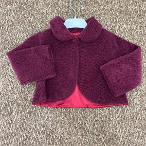 Giacca mantellina bimba teddy Baby VIp